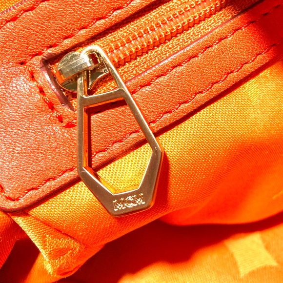MCM Orange Small 2-way Bag - Picture 12 of 15